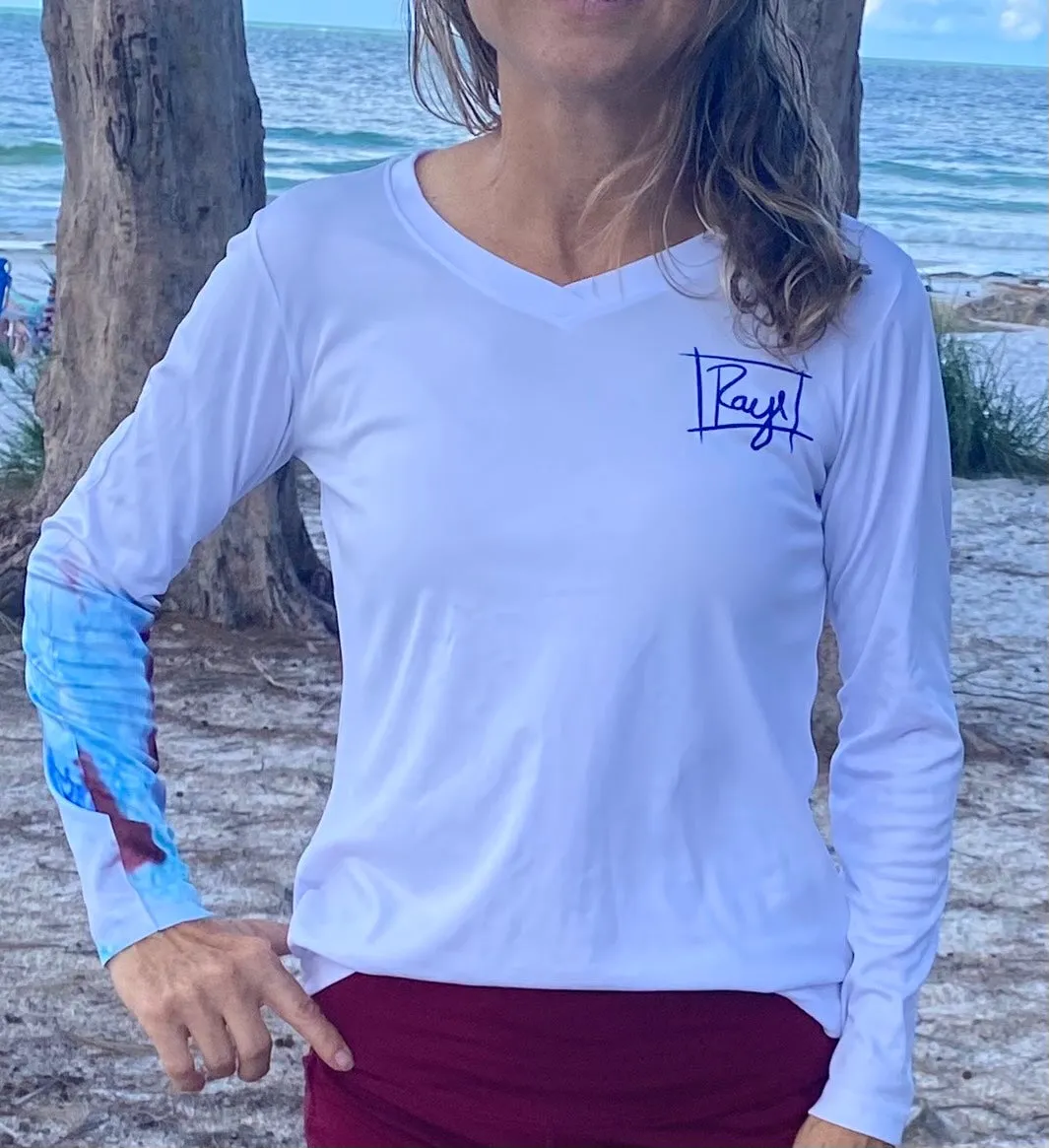 Women's Caribbean Reef Octopus UV Performance Shirt - UPF 50 