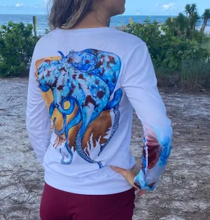 Women's Caribbean Reef Octopus UV Performance Shirt - UPF 50 