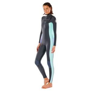 Women's Dawn Patrol 5/3 Chest Zip Steamer
