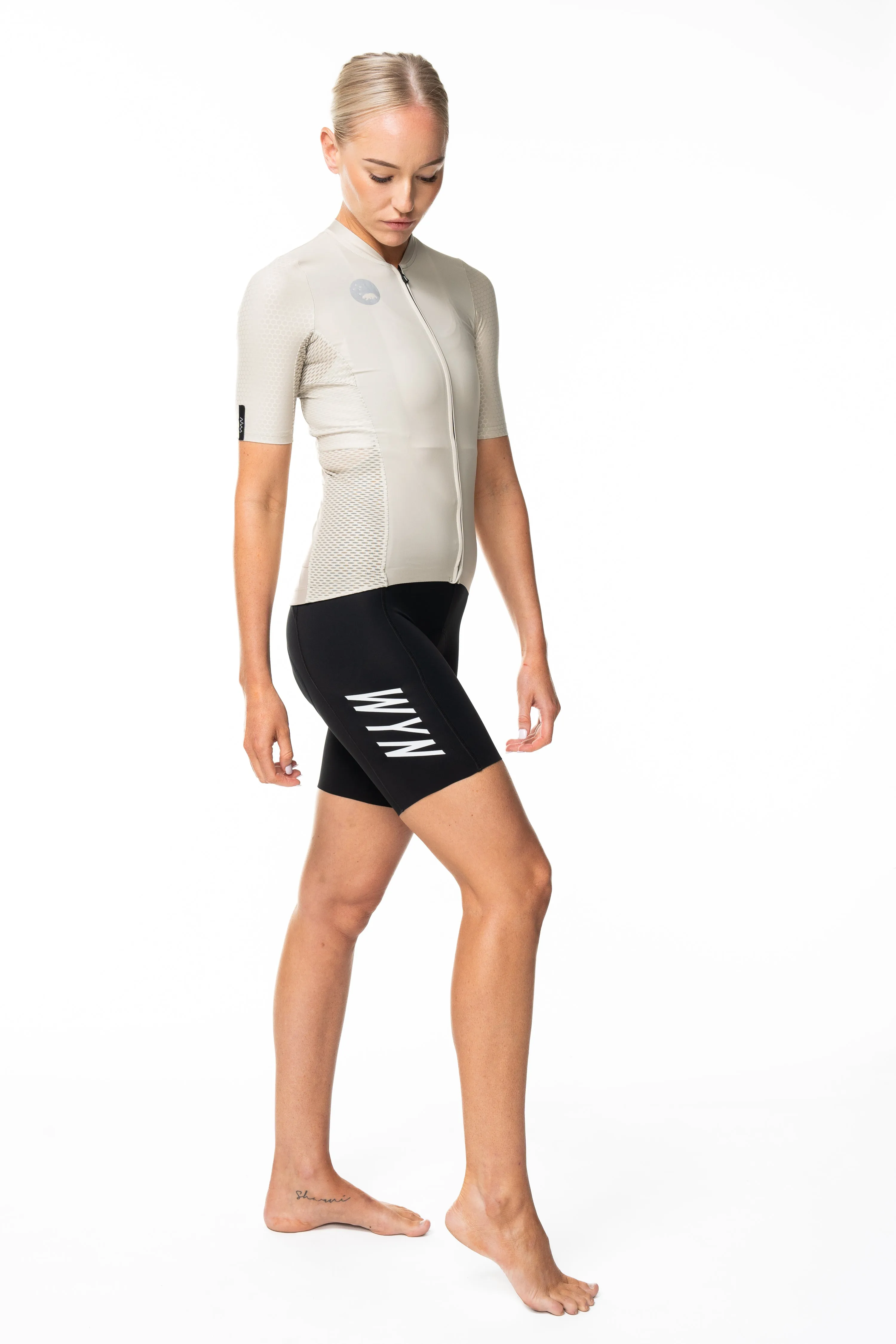 Women's LUCEO Hex Racer Cycling Jersey - Champagne