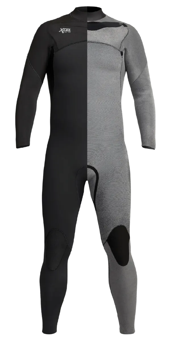 Xcel Mens 3/2 Comp Full Length Wetsuit - Black