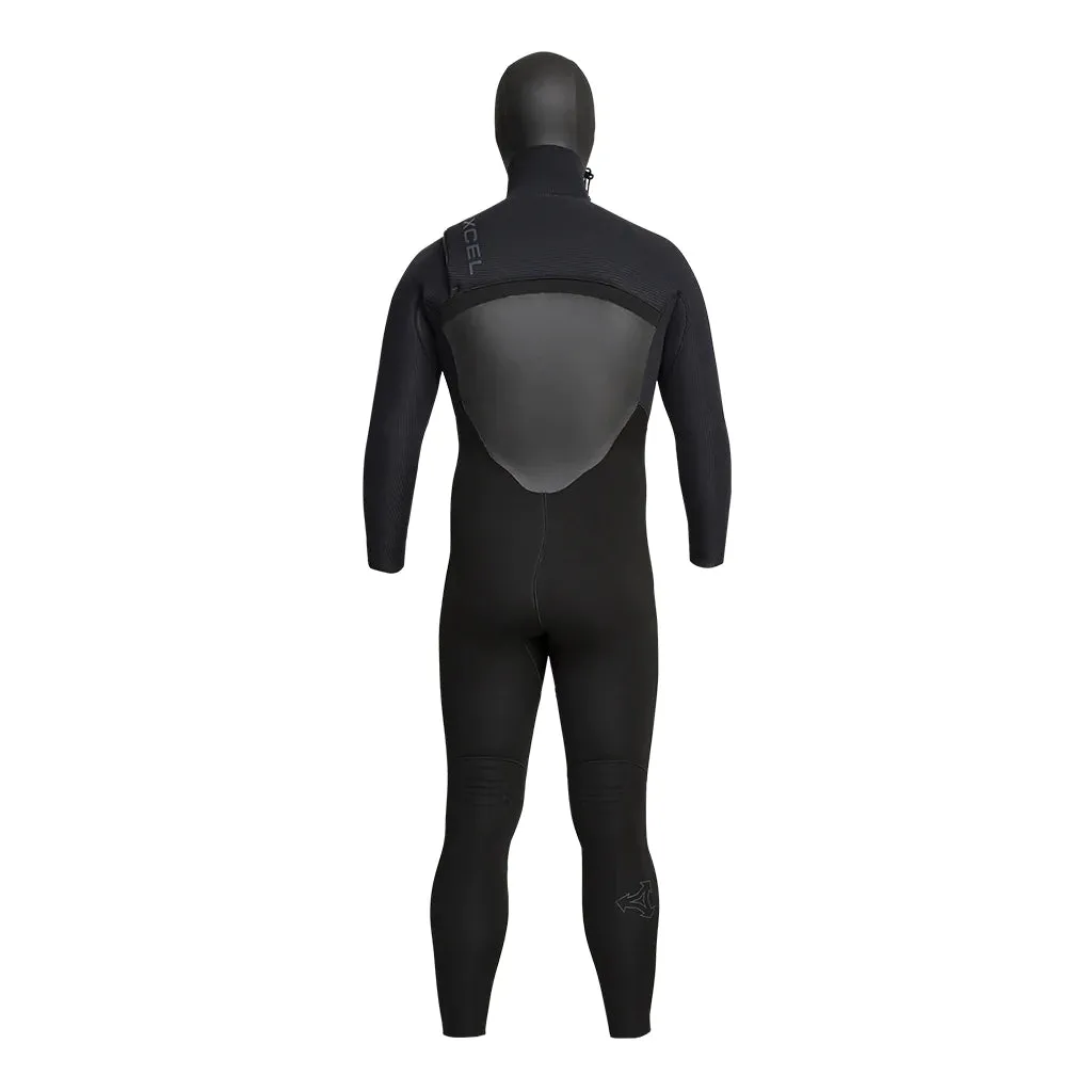 Xcel Men'S Drylock 5/4 Hooded Fa22 Wetsuit - Front Zip