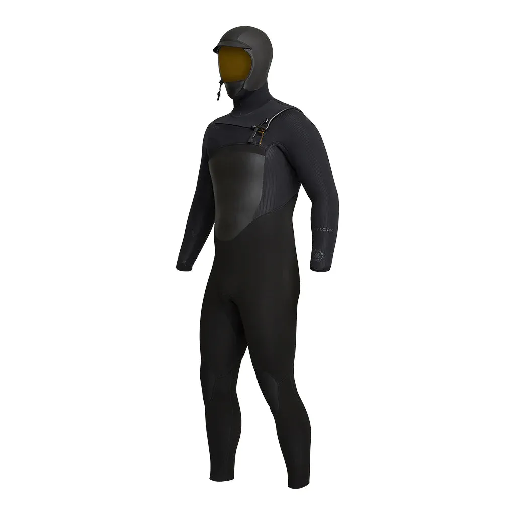 Xcel Men'S Drylock 5/4 Hooded Fa22 Wetsuit - Front Zip