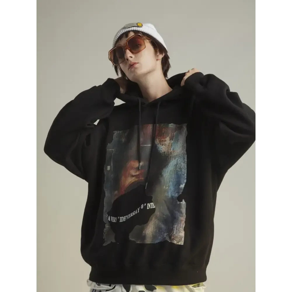 Y2K Oversized Hoodie with Comfortable Feel in Premium Polyester