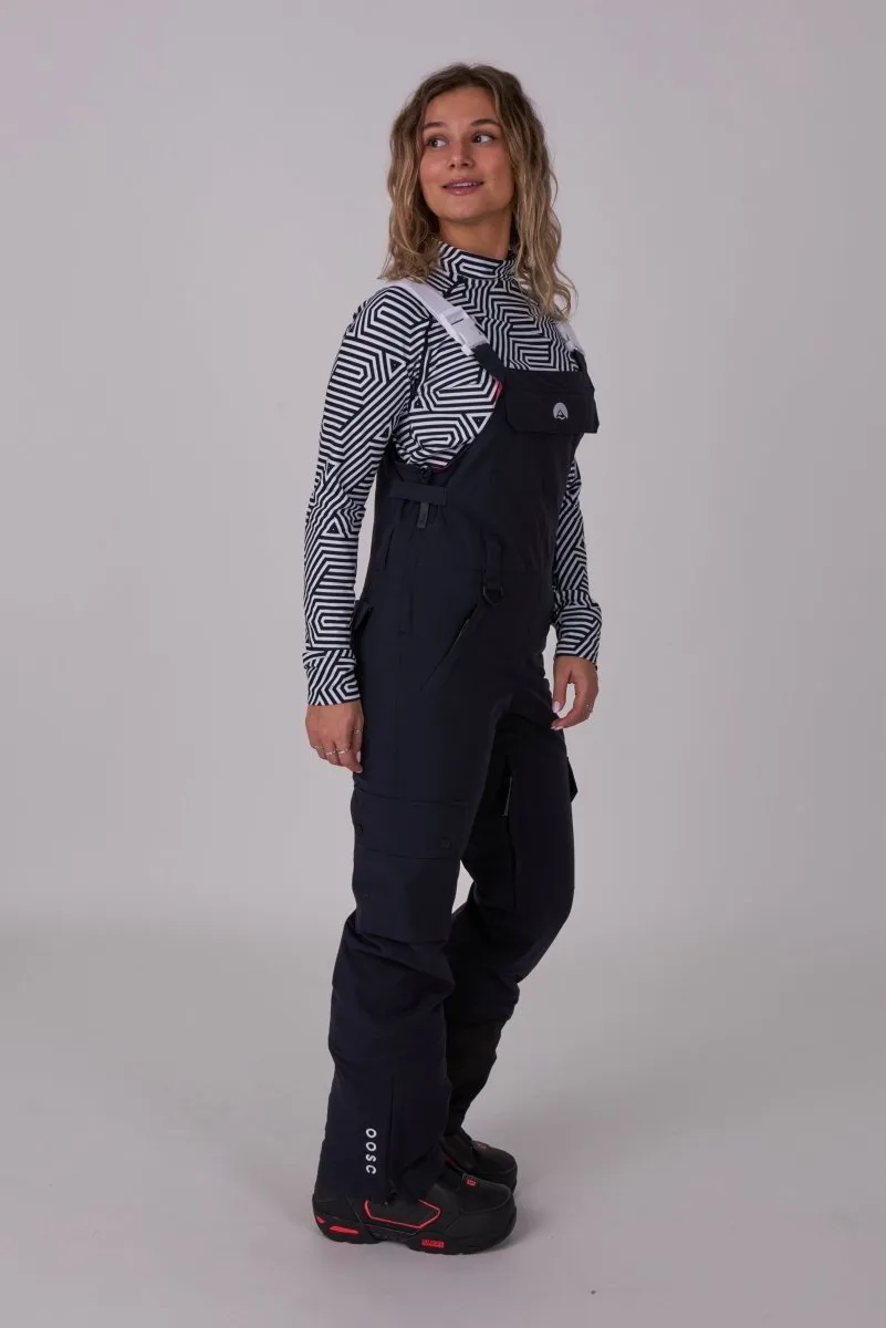 Yeh Girl Bib Pant - Black