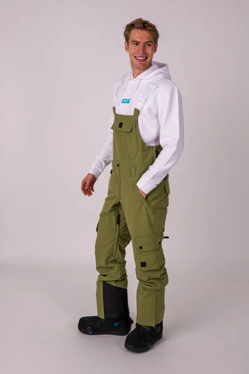 Yeh Man Bib Pant - Khaki