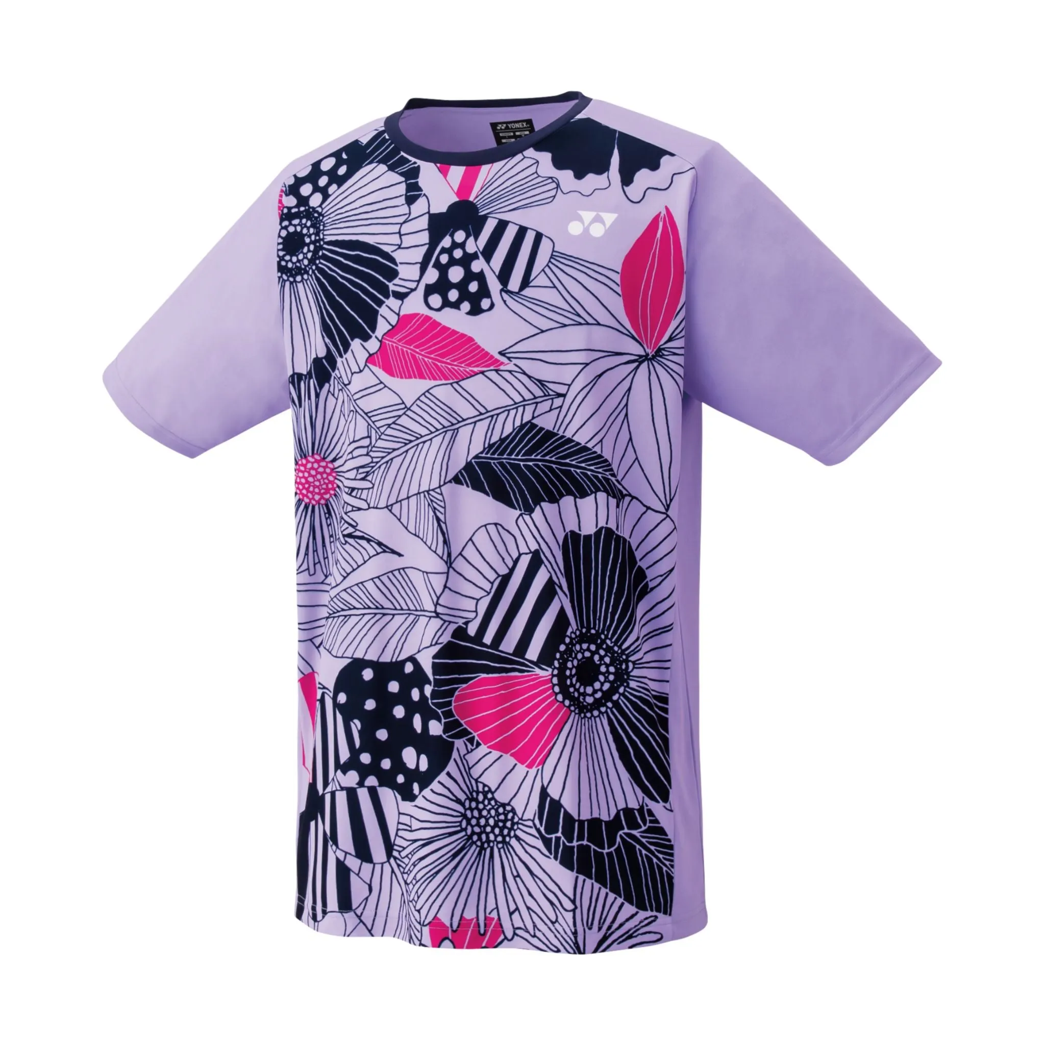 Yonex 16632 Gideon/Sukamuljo Replica Men's Badminton Shirt [Mist Purple]
