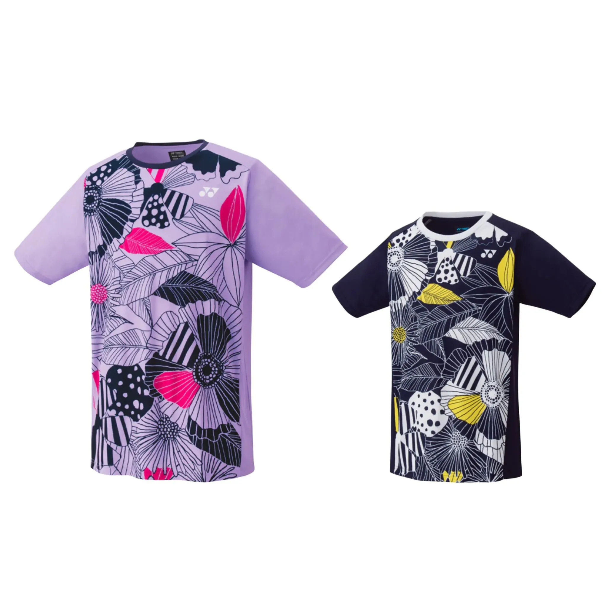 Yonex 16632 Gideon/Sukamuljo Replica Men's Badminton Shirt [Mist Purple]