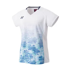 Yonex 20703 Women's Crew Neck Game Shirt [White]