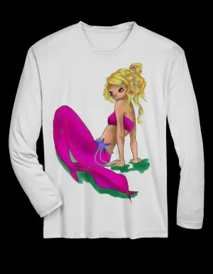 Youth Blonde Raspberry UV Performance Shirt - UPF 50 