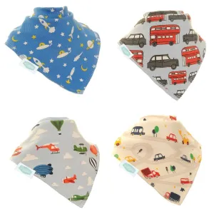Ziggle Baby Bandana Bibs -  Zoom!